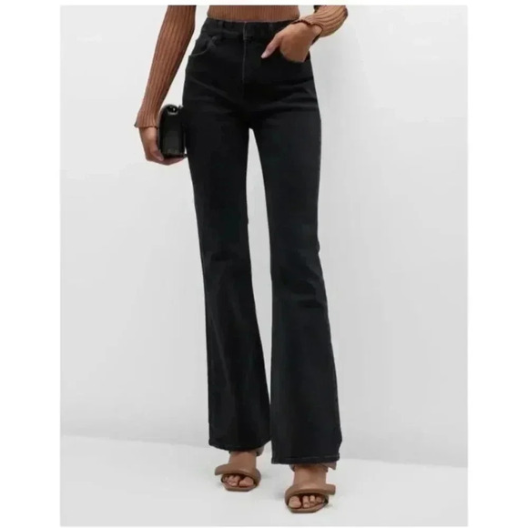 NWT Rails The Sunset High Rise Slim Flare Jeans size 27 - Picture 2 of 11